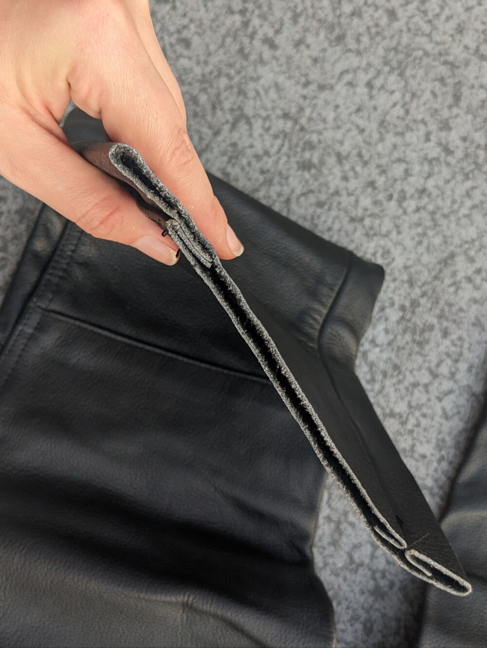 Leather Pants - READ DESCRIPTION - Picture 2 of 9